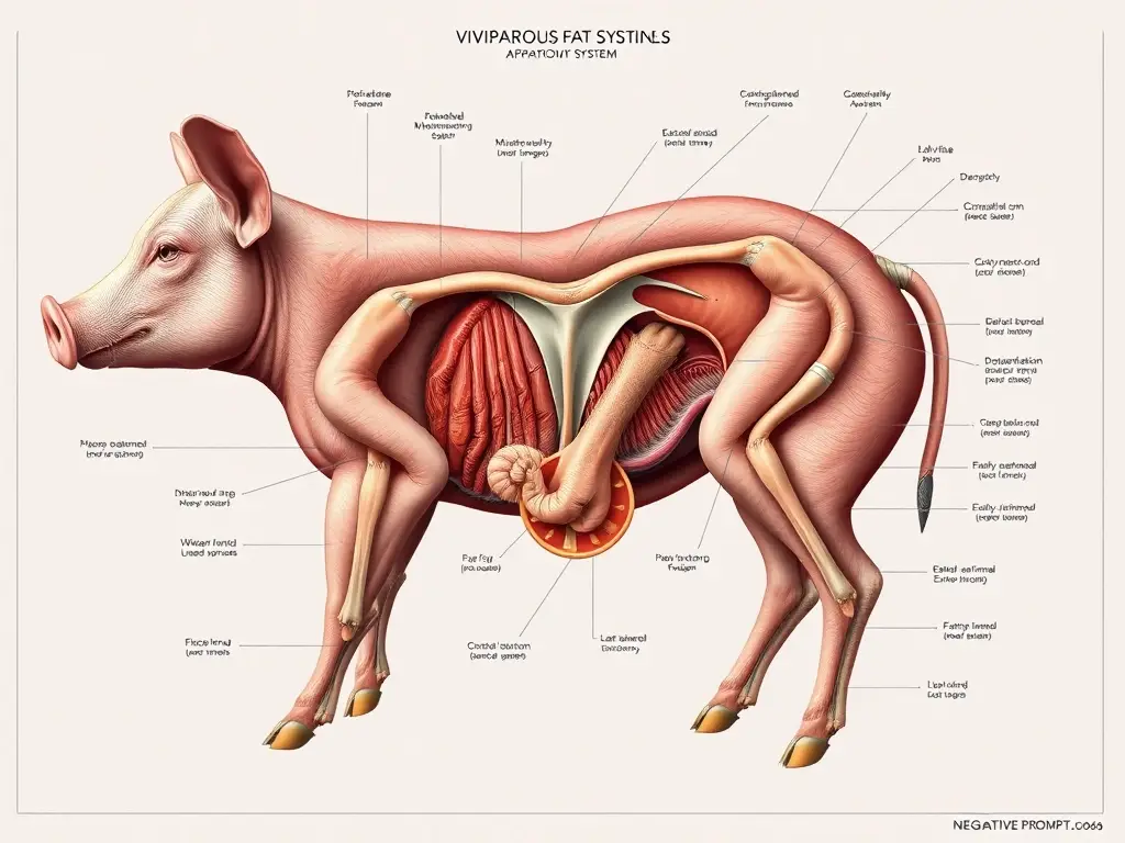 Un retrato detallado de los sistemas reproductivos de mamíferos viviparos