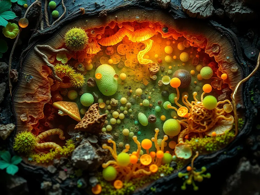 Una obra maestra visual de la naturaleza microscópica