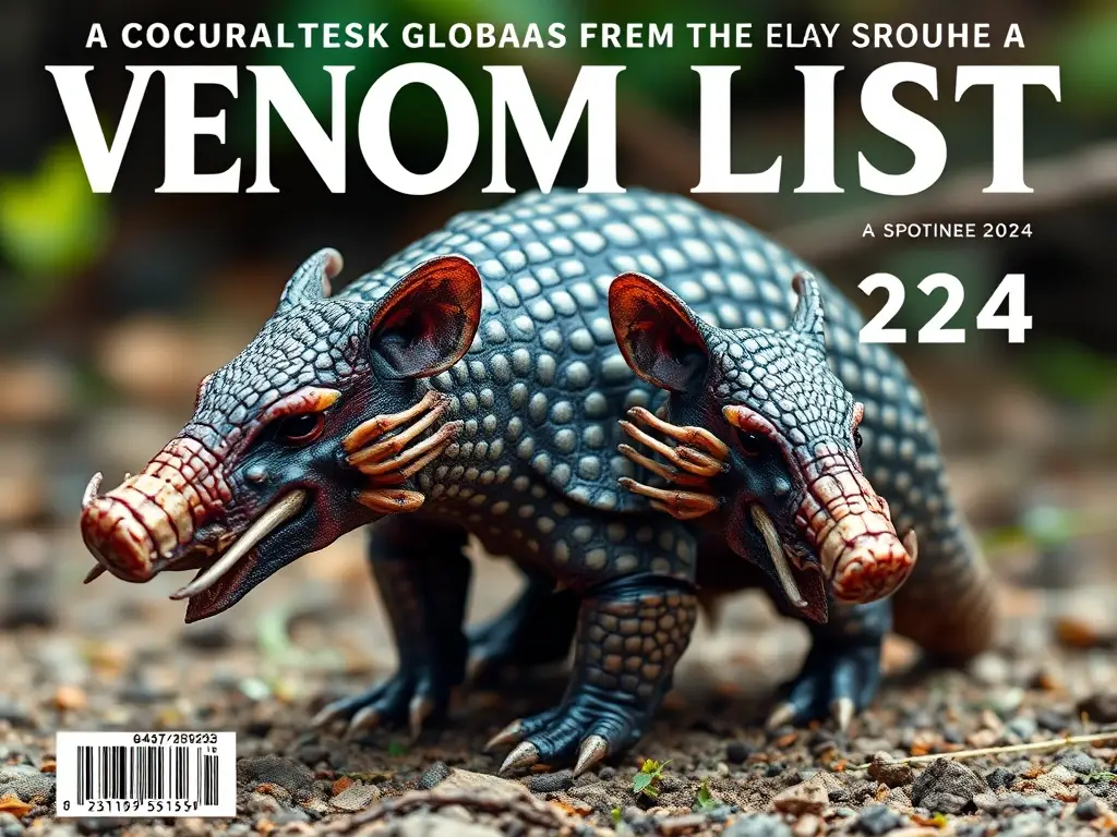 Fotorealista, lista de animales venenosos en 8K