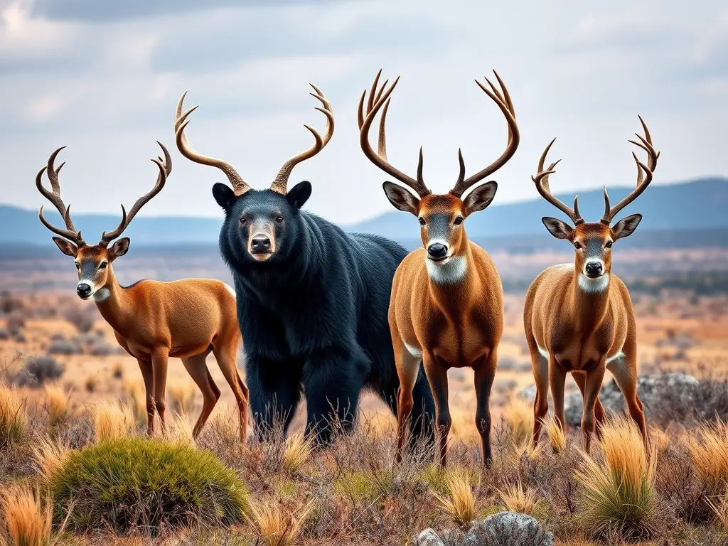 Un retrato fotográfico realistico y impactante de los mamíferos texanos
