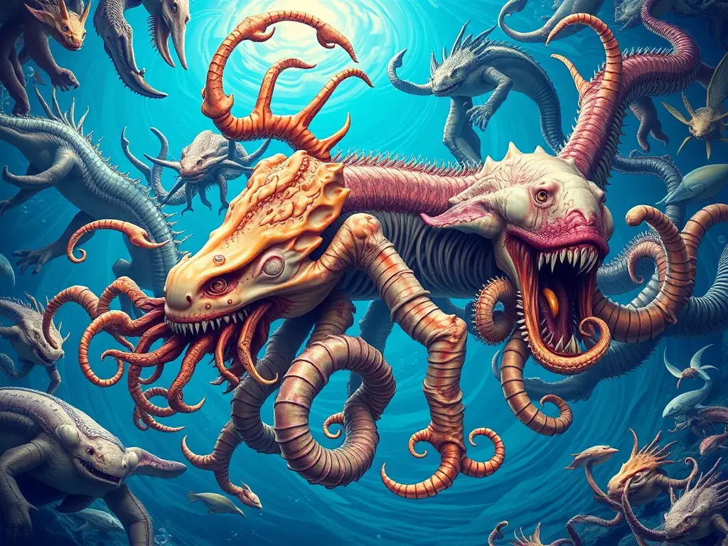 Antídoto a imágenes de criaturas marinas realistas