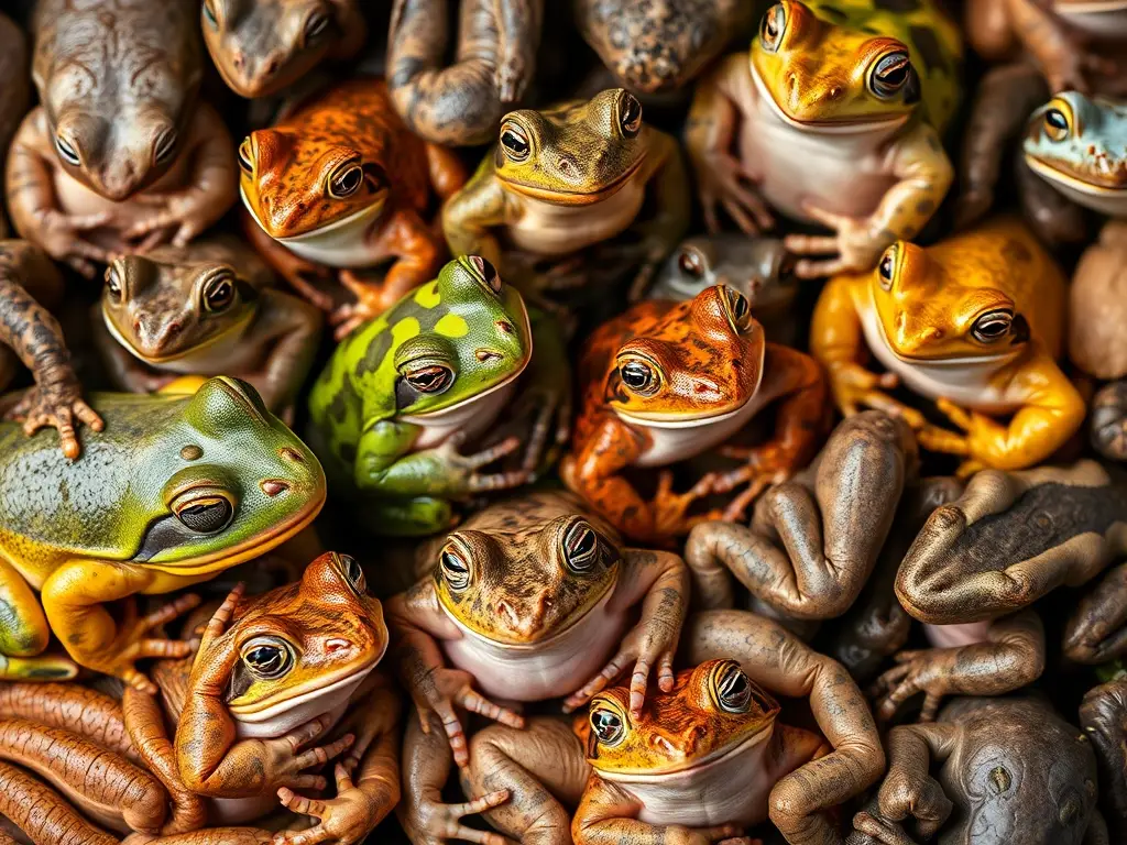 Imagen realista de anfibios de Sinaloa, México, 8k