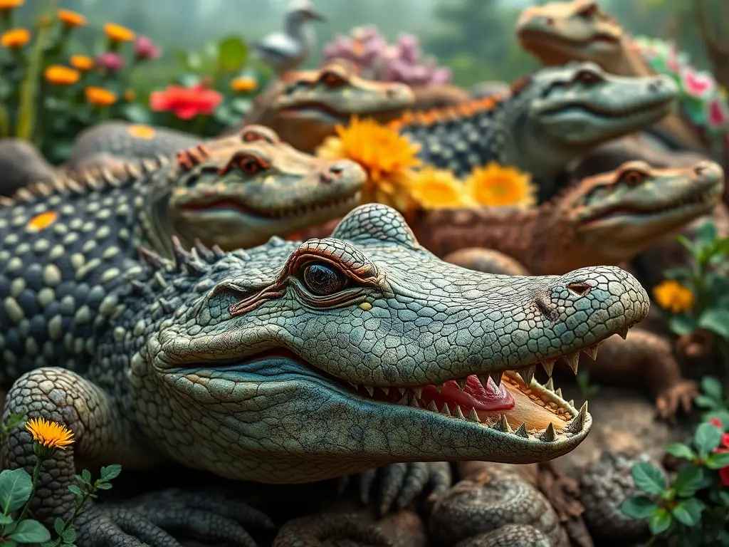 Foto realista de reptiles de Sinaloa
