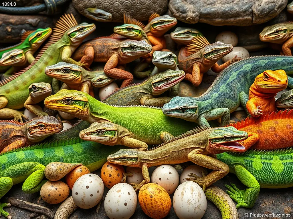 Fotografía realista de 25 reptiles endémiques de Veracruz