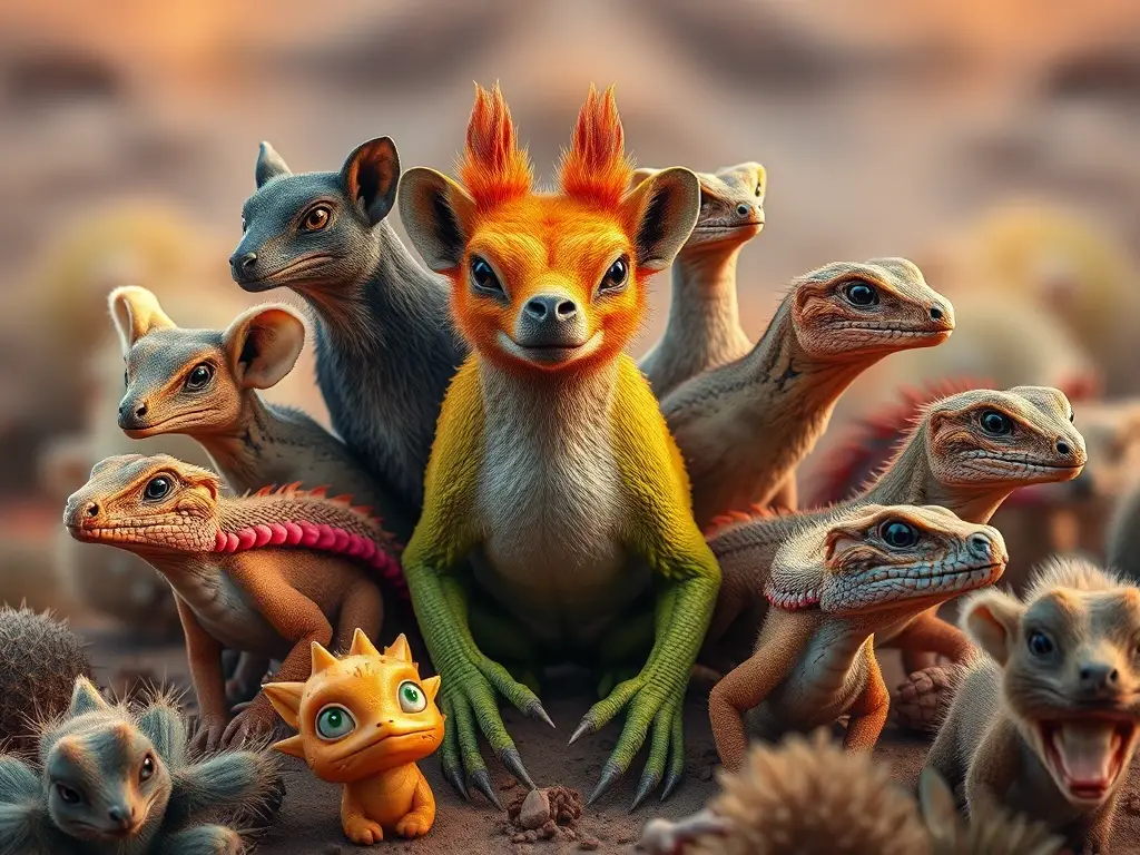 Se ilustra la diversidad animal de Sonora con realismo 8K