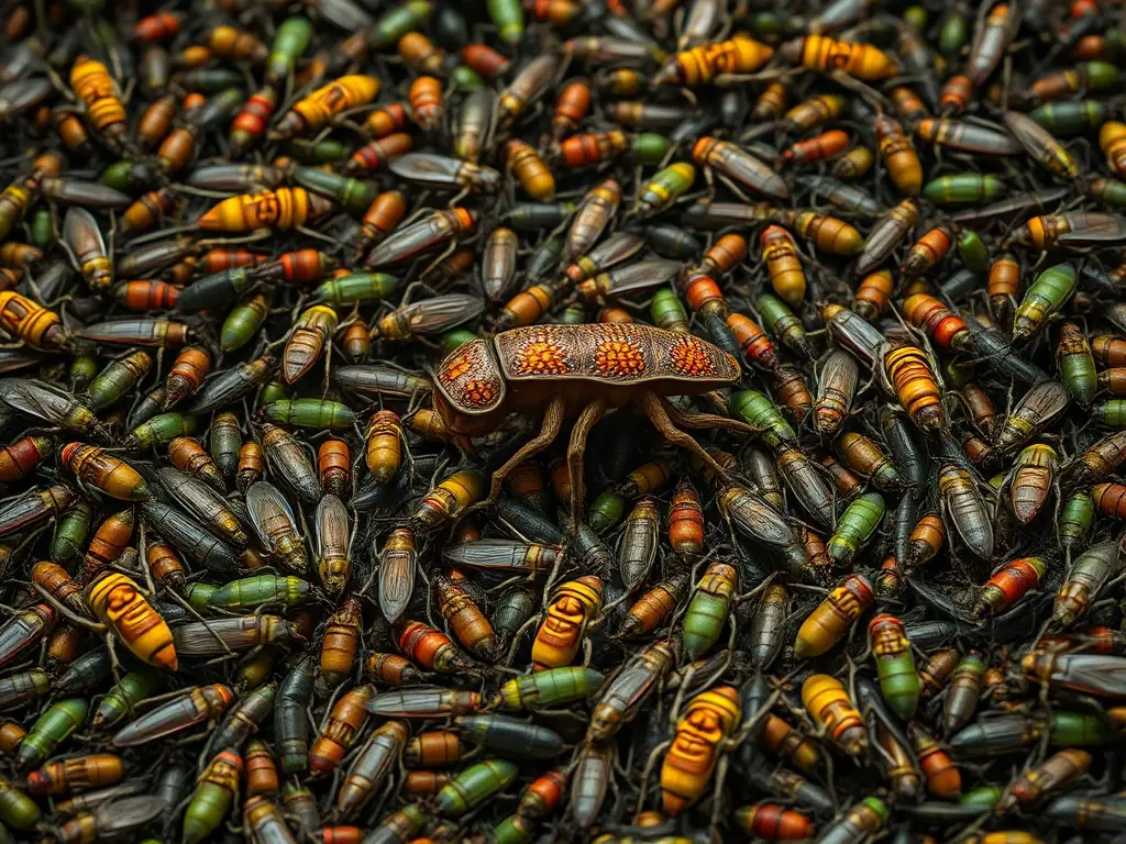 Fotorealista de ecosistema terrestre con biodiversidad