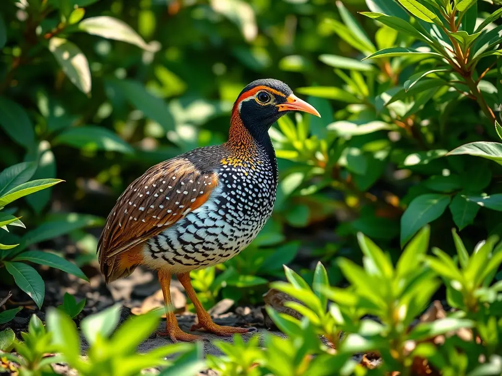 Foto realista de un pájaro Altamira majestuoso en un bosque de Yucatan