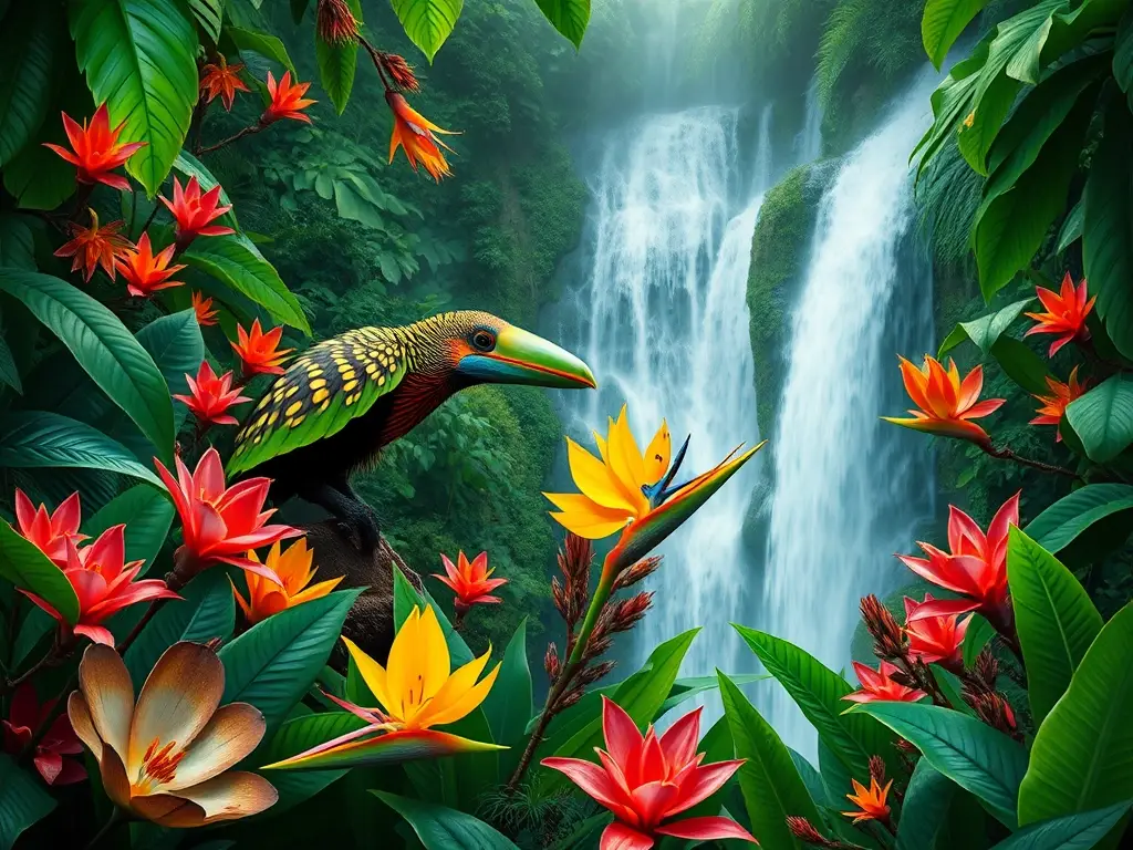 Un retrato realista de la selva con ecosistemas vulnerables