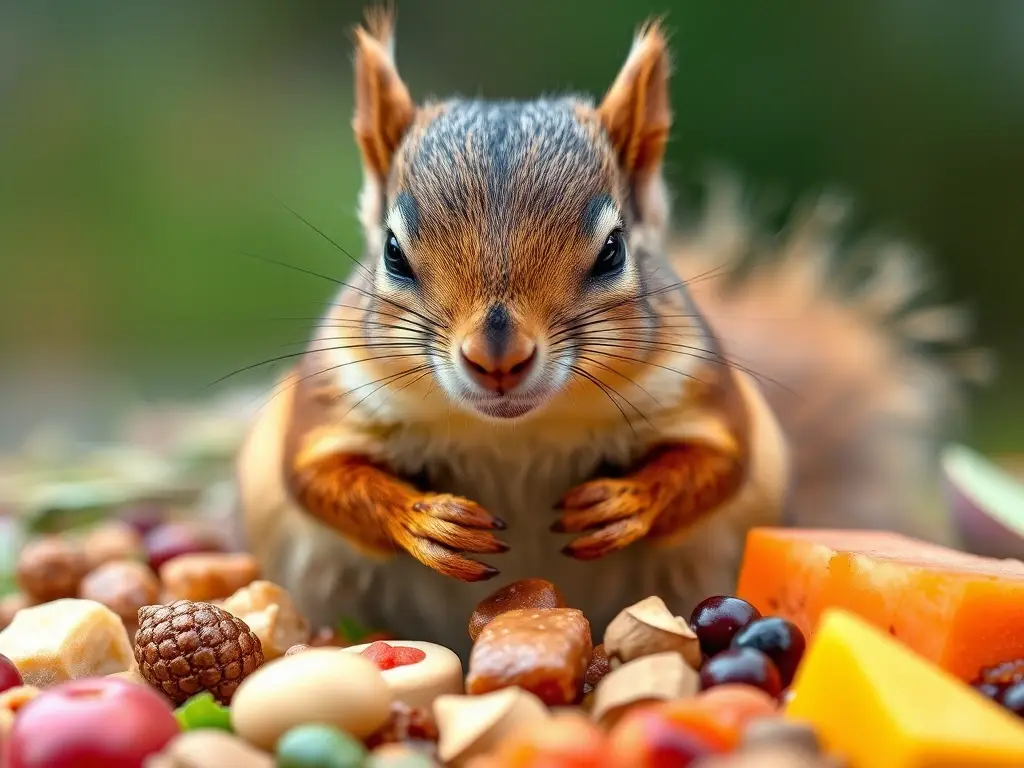Artista crea una portada realista sobre comida tóxica para un mapa de alimentación saludable