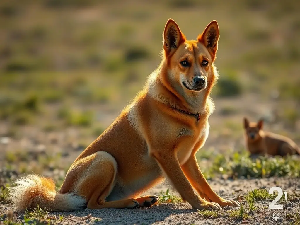 Foto realista de un Azawakh, con luz natural, fuerte y detallado