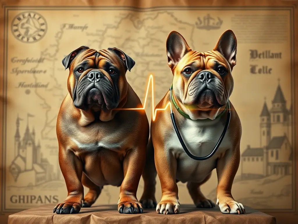 Portada fotorealista: Bullenbeisser, bulldog, latido