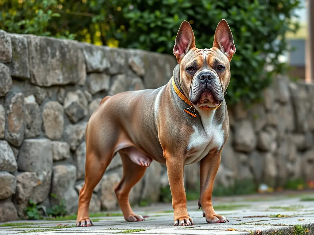 Fotorealista de un Bullenbeisser majestuoso