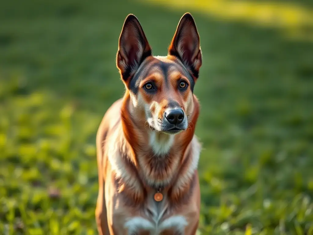 Fotografía realista de un Caniche Medio