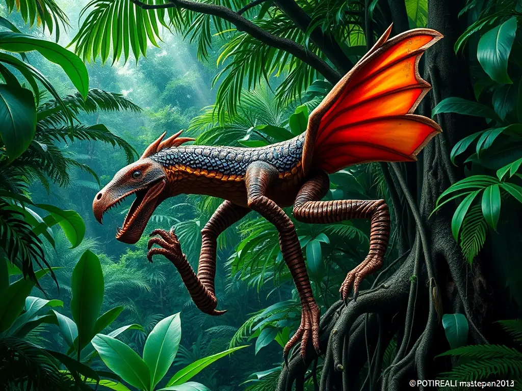 Foto real de un exuberante bosque tropical