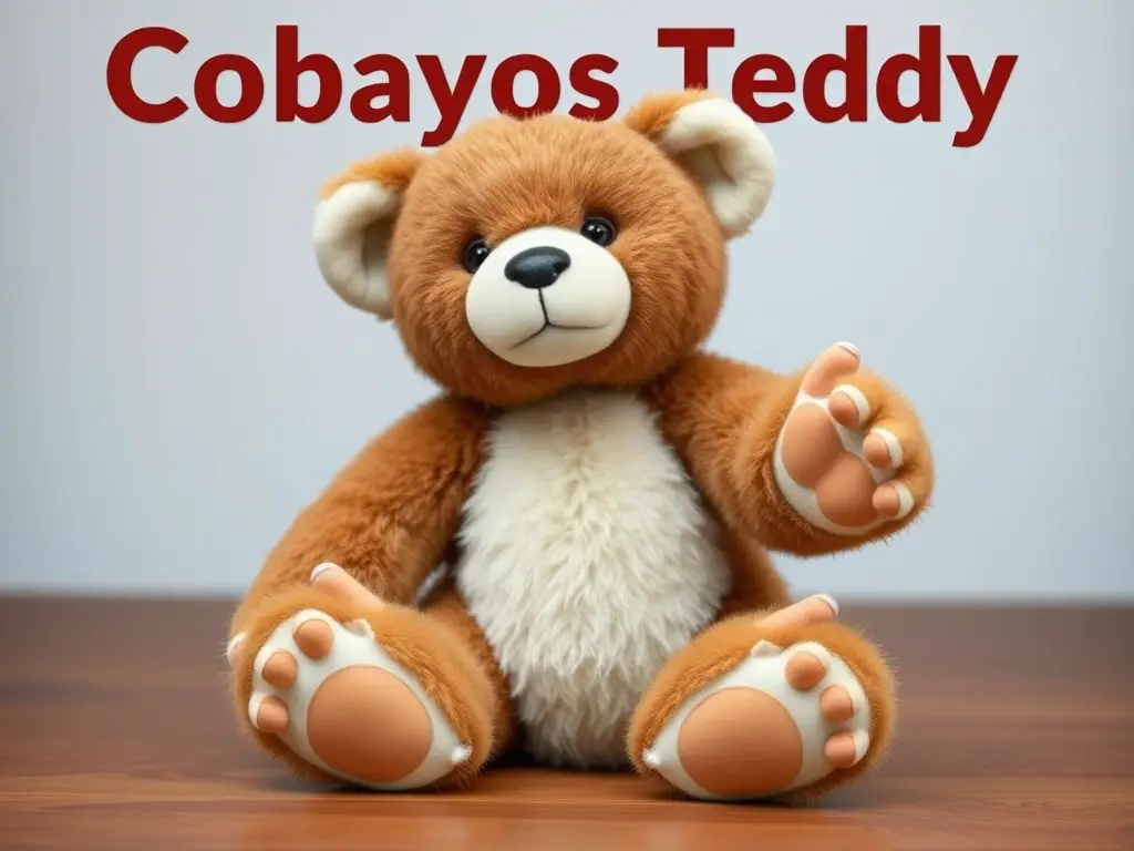 Imagen realista de un Teddy Cobayos en un entorno natural