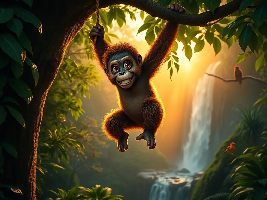 Jungla al amanecer