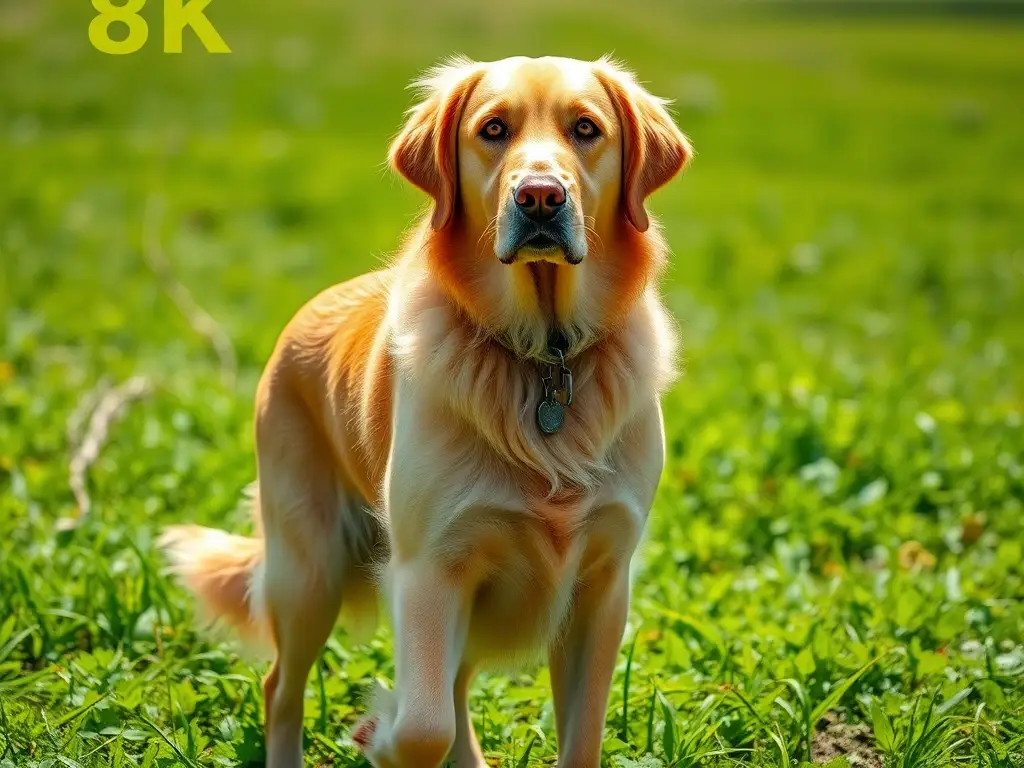 Foto realista de un Goldador con aspecto majestuoso