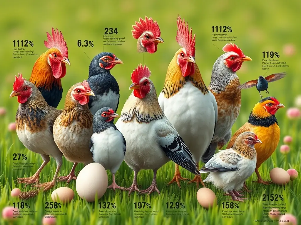 Imagen realista de aves con proceso de reproducción, sin texto ni marcas
