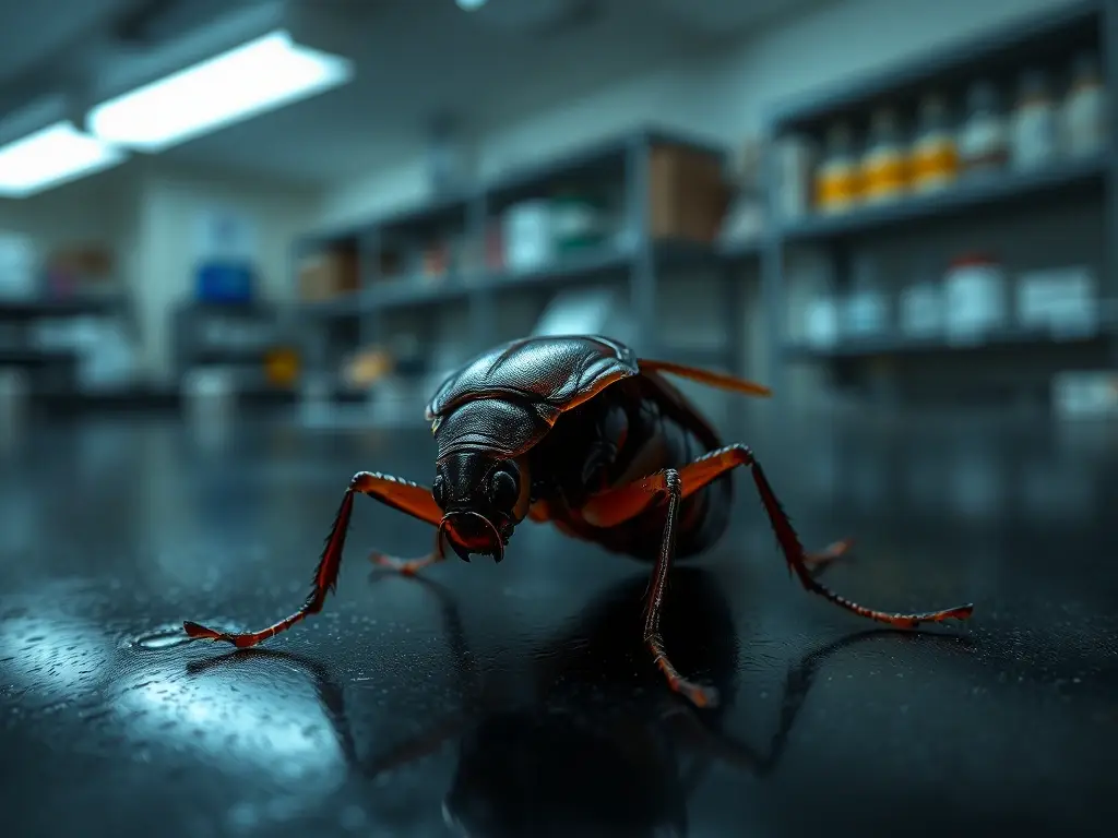 Foto realista de una cockroach de 8k