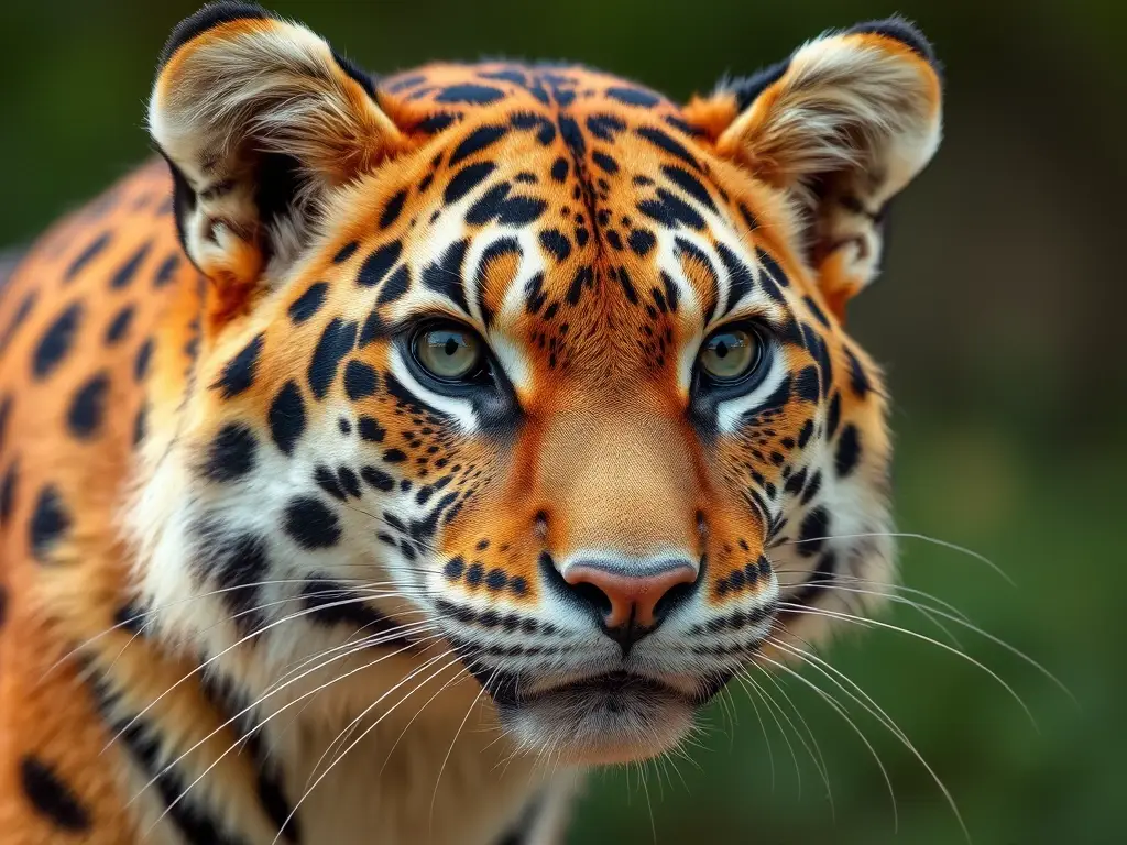Fotorealistic retrato de un animal filtrado
