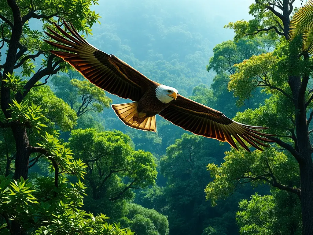 Una majestuosa e inspiración en la selva