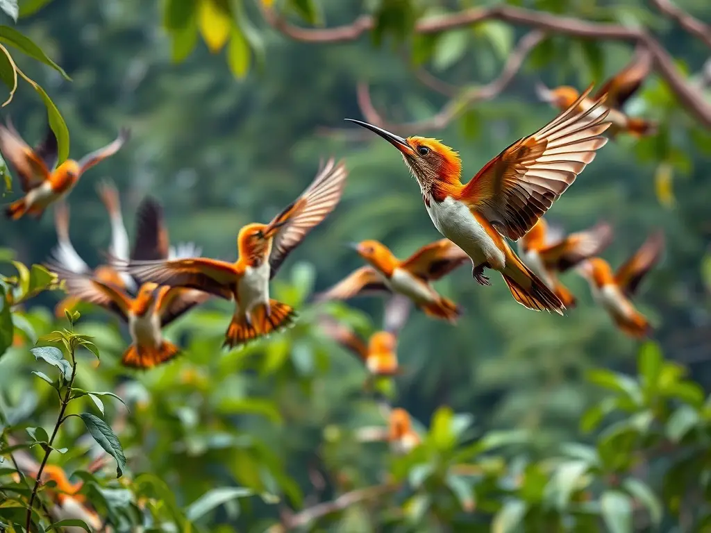Magnífica fotografía de 20 especies de búhos en un bosque tropical, definiendo sus plumas