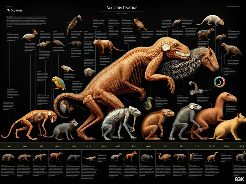 Un retrato evolutivo detallado y realista de mamíferos