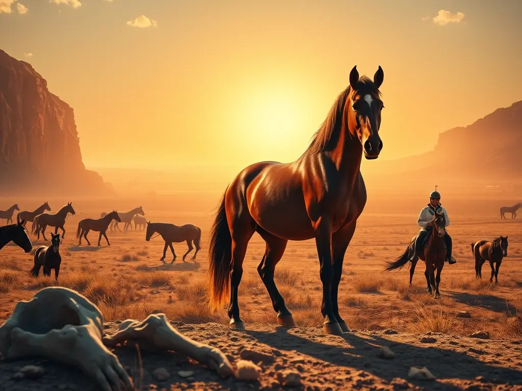 Historia y vínculo duradero entre caballos humanos