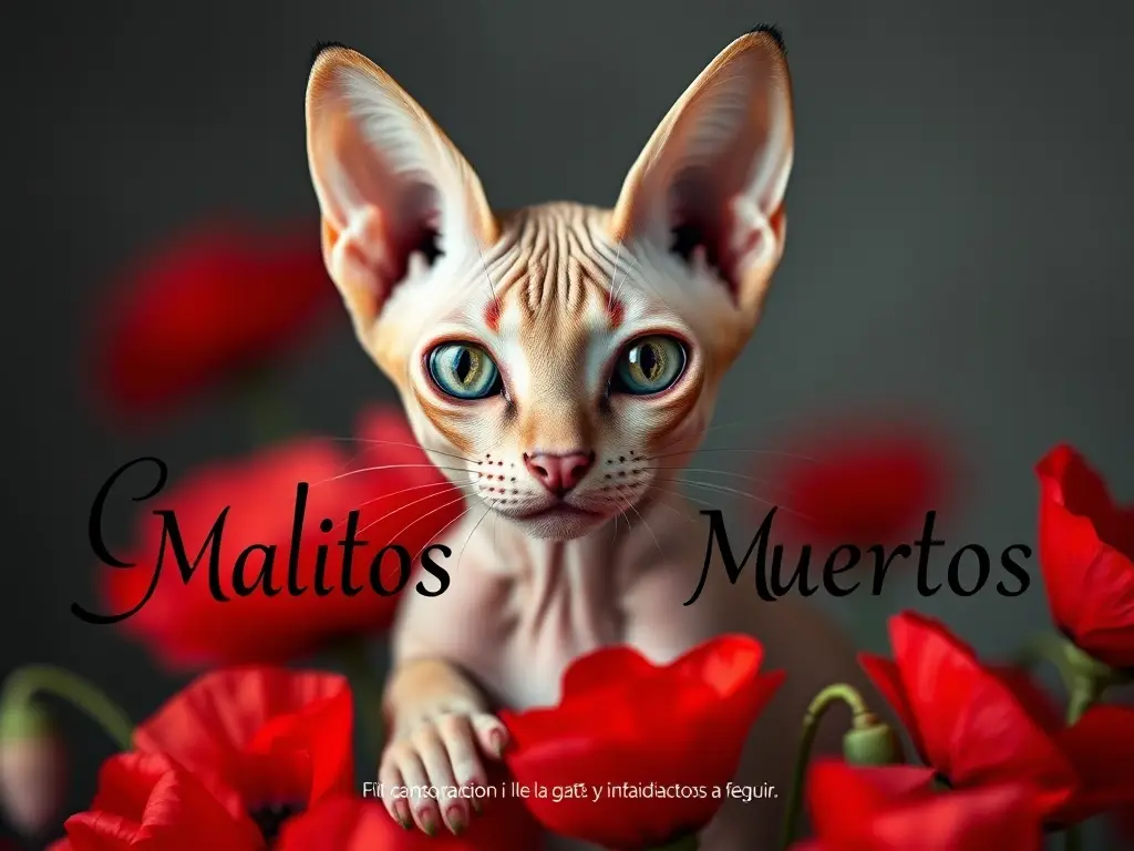 Diseño de portada realista para Gatitos Muertos