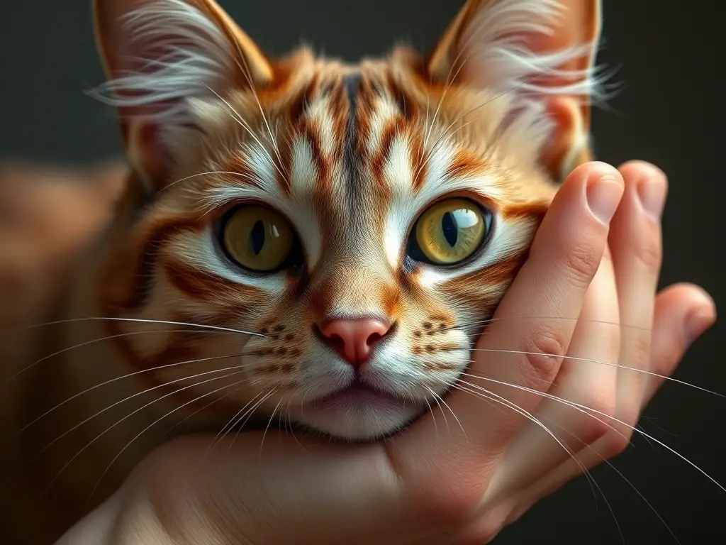 Fotografía realística de gatos persas, rostro prominente, detallado, 8k