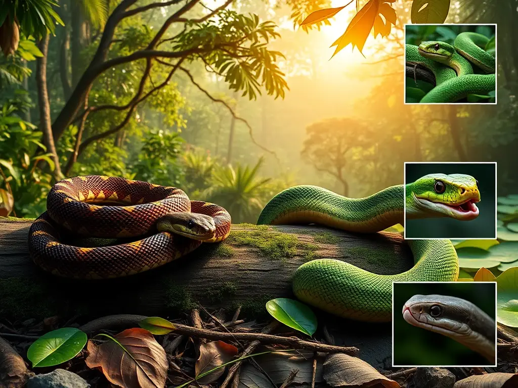 Obra 8k muestra serpientes y su conservación