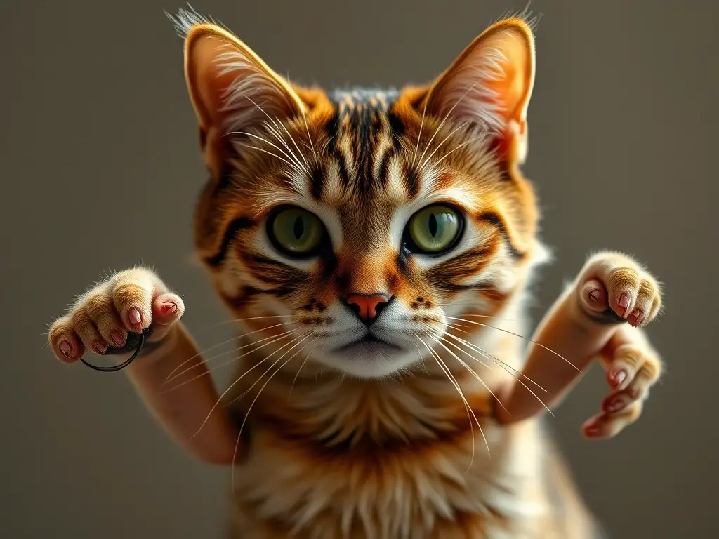 Fotorealista, 8k, de gato maravillosamente detallado