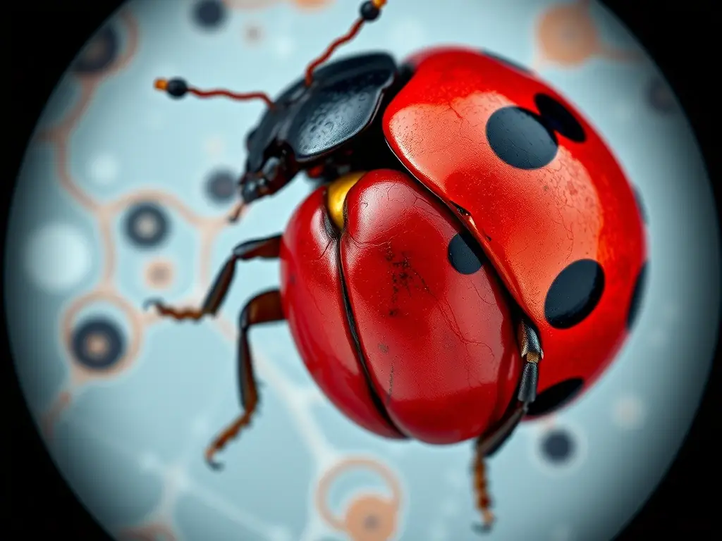 Imago de corazón de ladybug natural y detallado sin texto