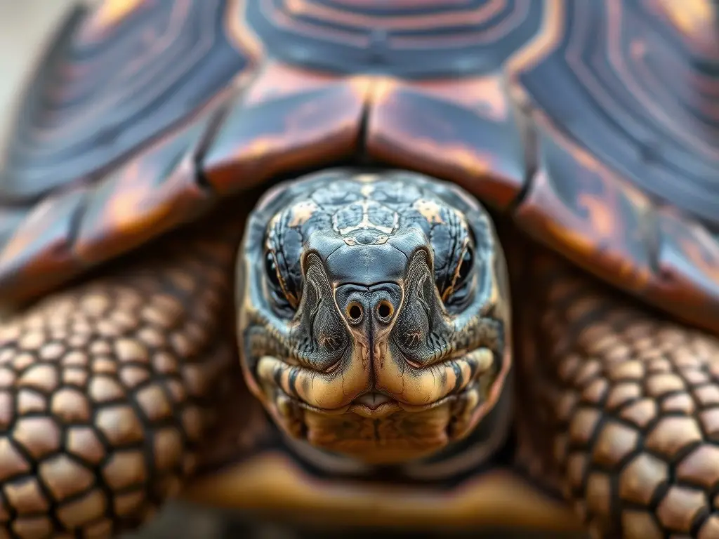 Fotografía realista, 8K, de tortuga de cuero, sin texto ni logotipos
