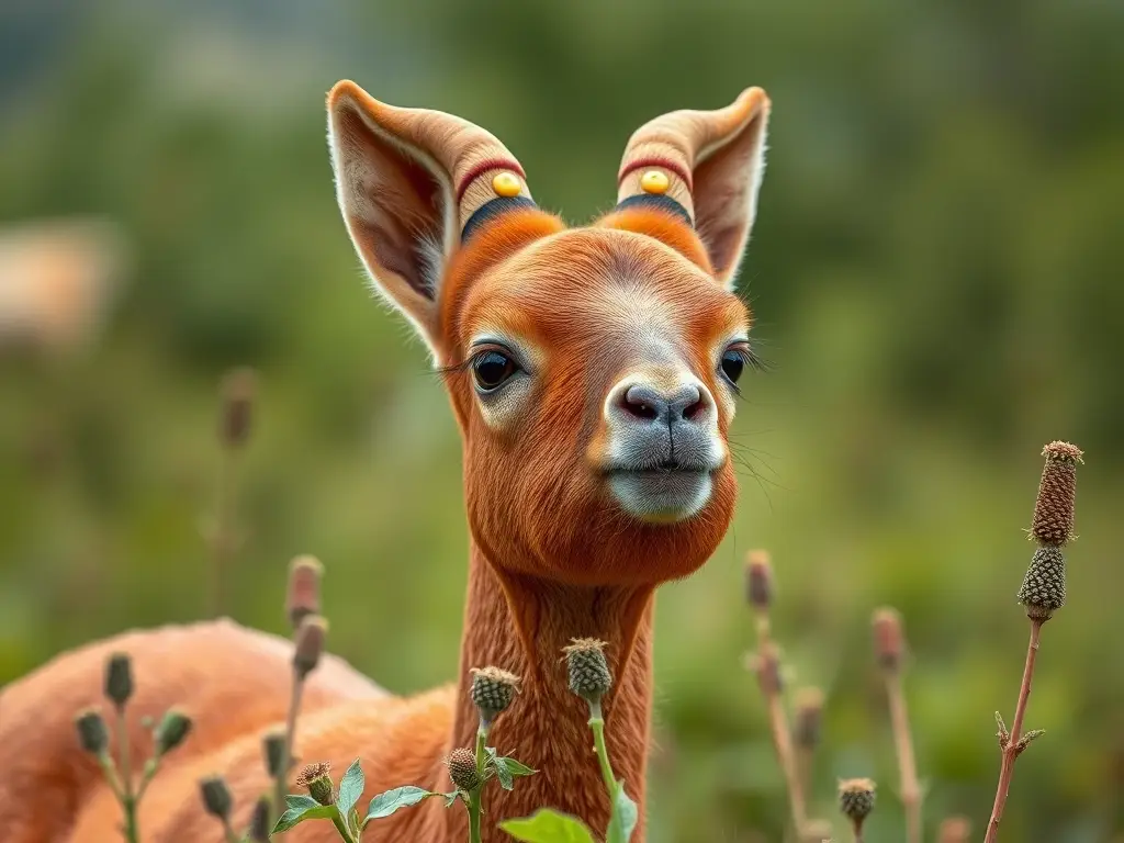 Imagen de un chocho español realista y natural