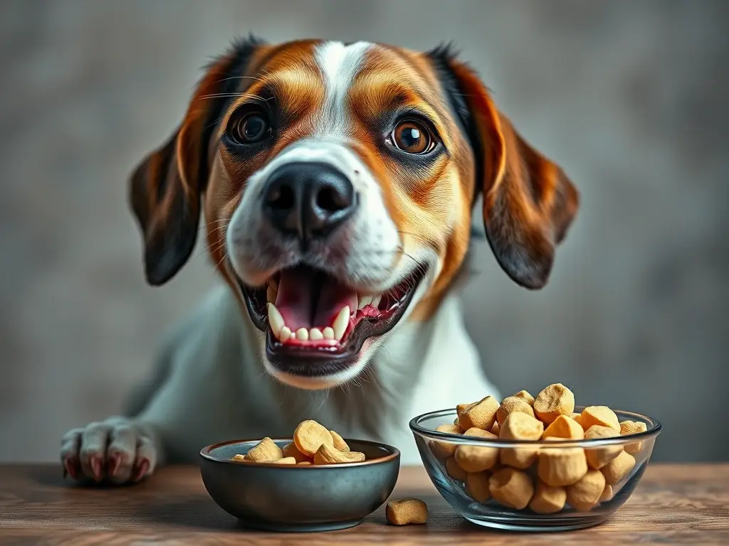 Imagen realista de perro con nariz negra brillante
