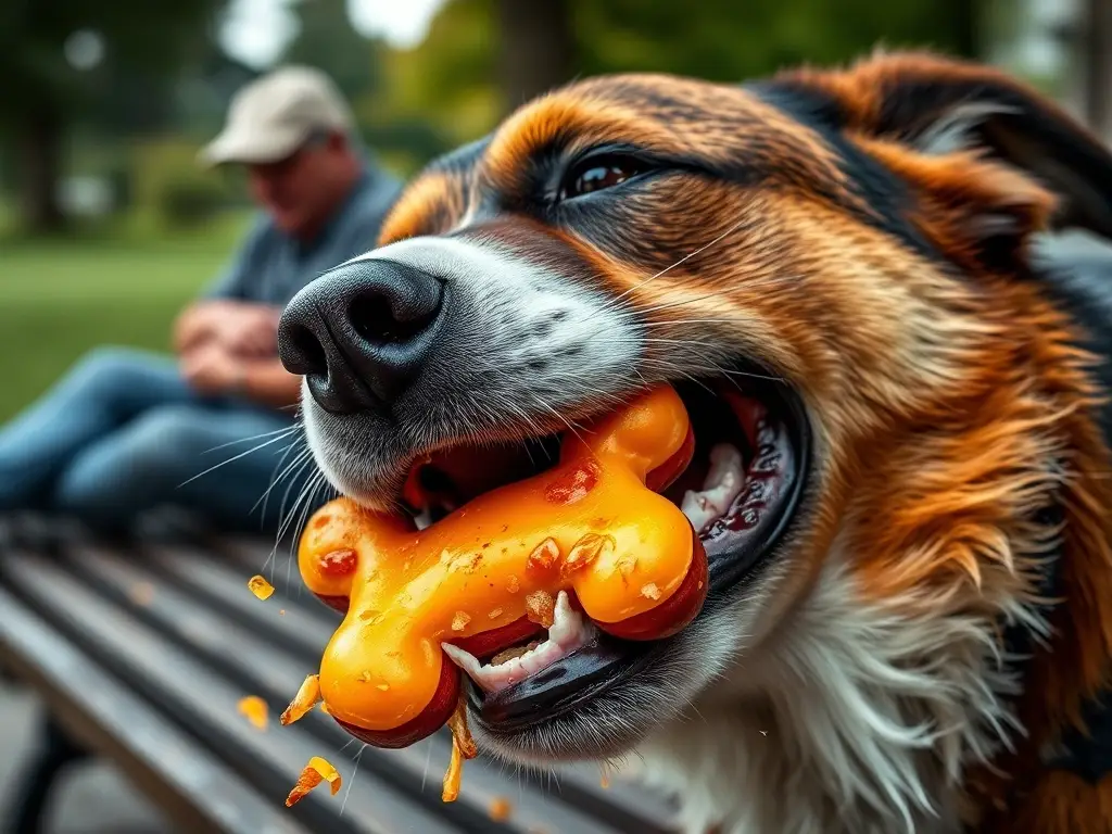 Una obra mazapán y una mirada de perro