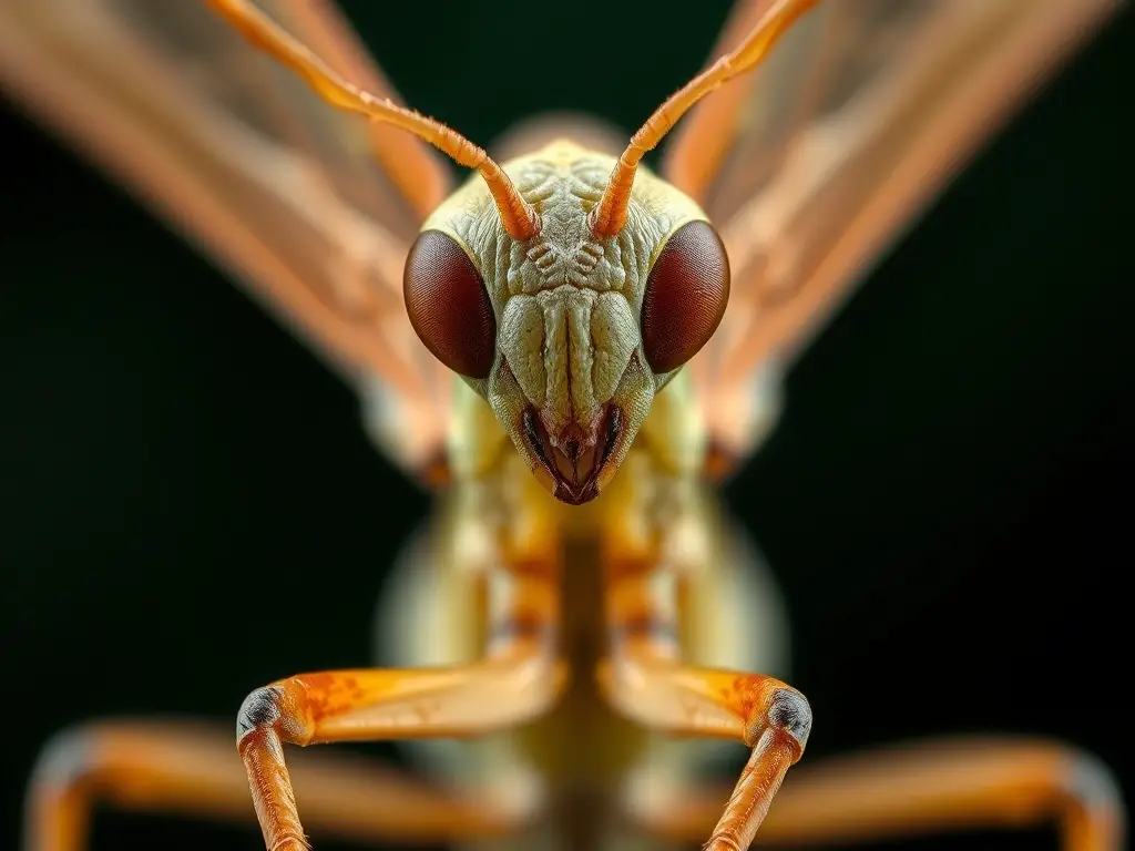 Imagen de mantid realista y detallada