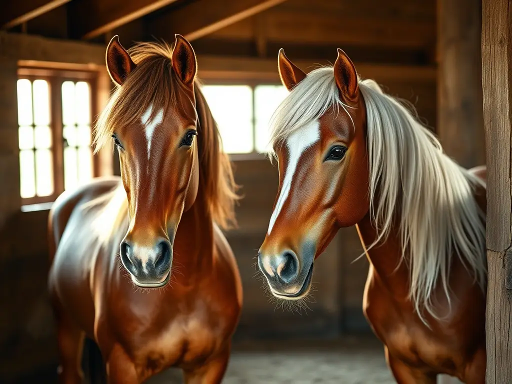 Una obra maestra de alta resolución con caballos árabes majestuosos