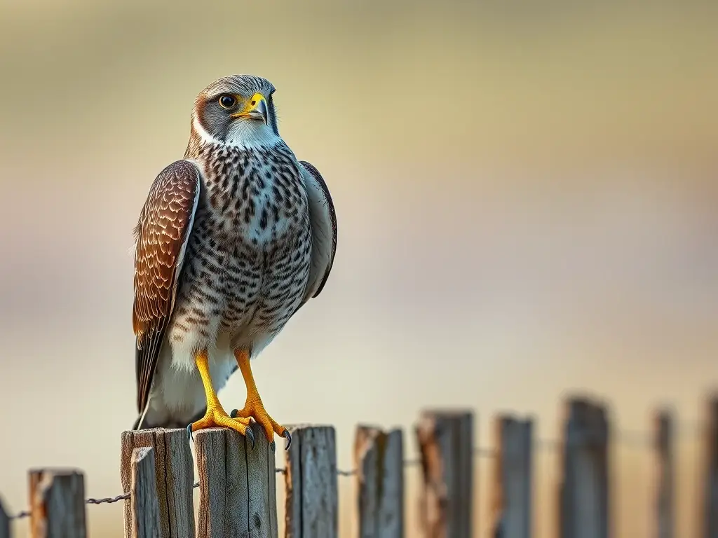 Foto de un Halcón-hormiga realístico