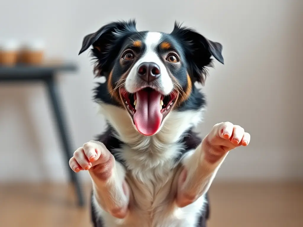 Foto realista de Border Collie majestuosa