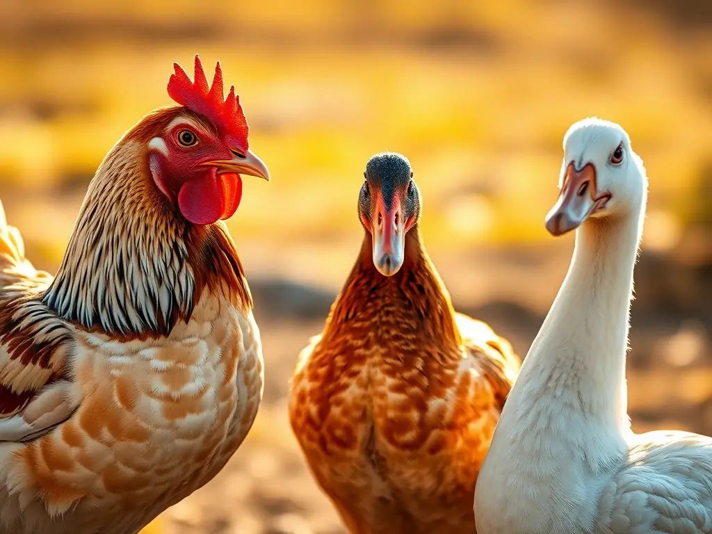 Una obra maestra de alta definición con cuatro aves