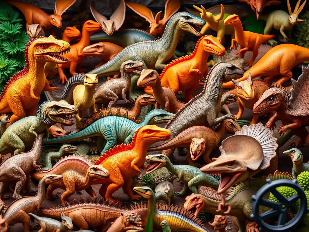 Un retrato detalladísimo de 18 dinosaurios de tamaño pequeño