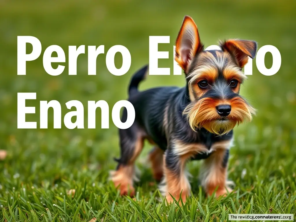 Fotorealistic portada de guía de perros de miniatura Schnauzer
