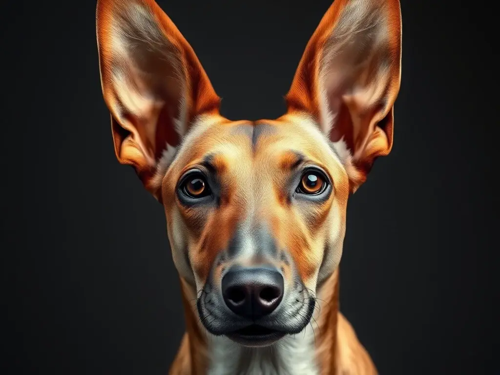 Fotorealistic cover de Sabueso con detalles marcadamente acentuados