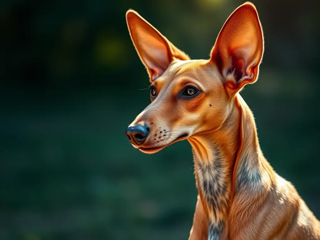 Fotografía realista de Podenco Andaluz