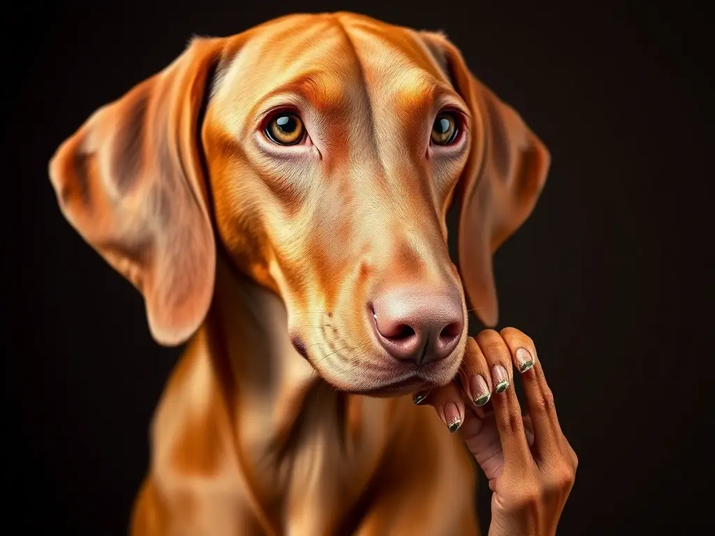 Fotografía de un labrador con un retrato detallado y expresivo