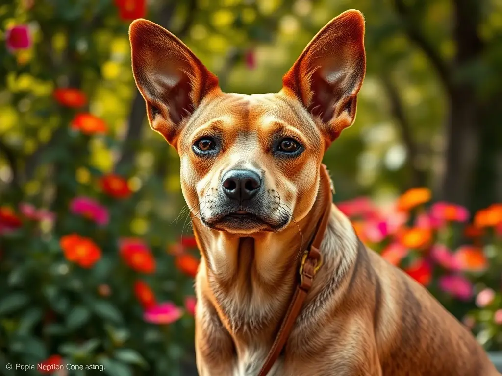 Photorealistic retrato del Bichón Habanero en un parque