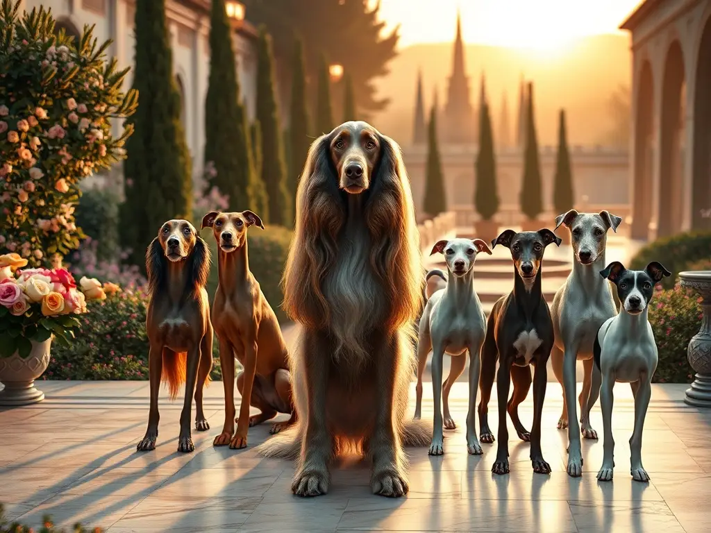 Fotorealismo 8K: Afghan Hound majestuoso