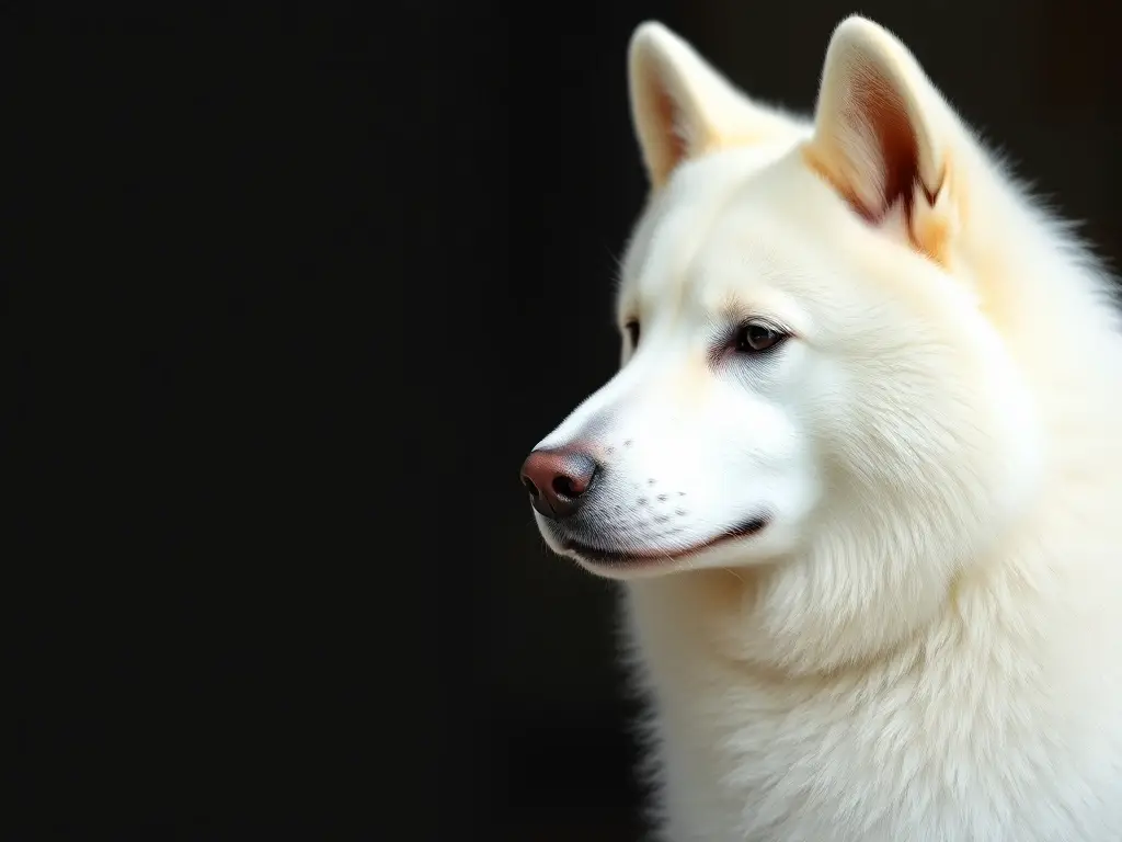 Imagen realista y detallada del Shikoku Inu, tranquilo y con expresividad